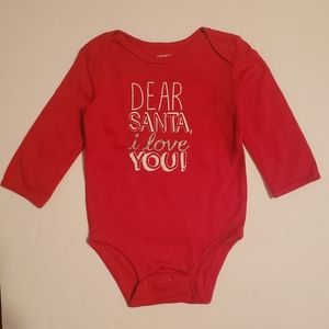 Carter's Holiday Long Sleeve Bodysuit